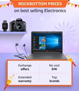 Amazon Great Indian Festival laptop Offer 25th September, 2019