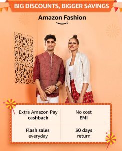 Amazon Great Indian Festival fashion Offer 25th September, 2019